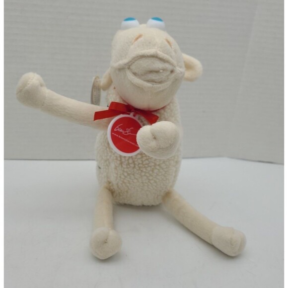 Lot 3 Serta Curto Toy Plush Sheep 1/16 Lamb With Binky Speed Limit 55 Racing 49 - Picture 7 of 16